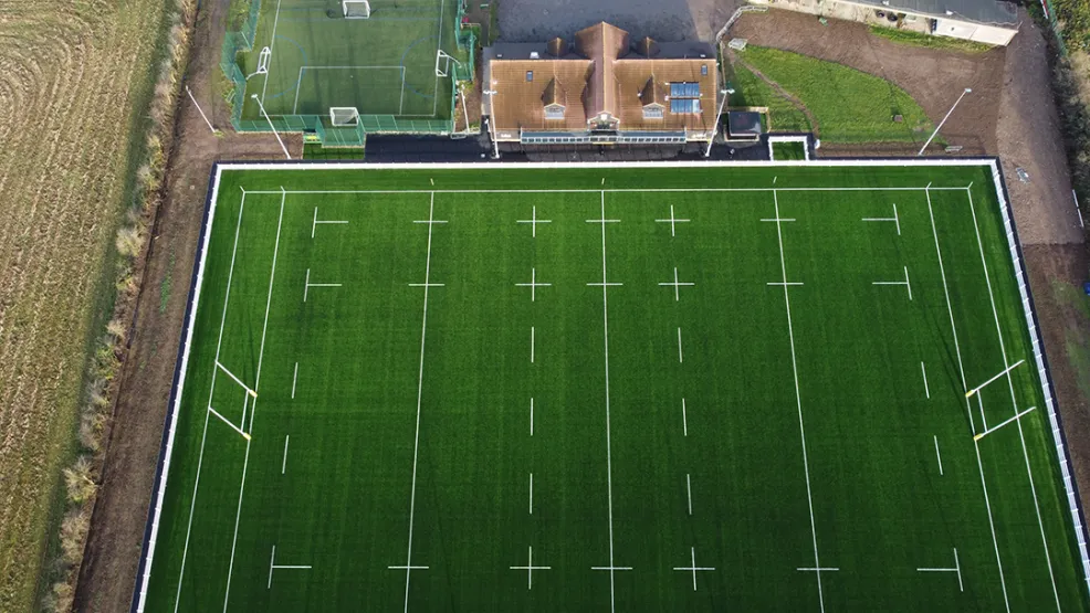 Epping 3G Rugby Pitch Aerial View