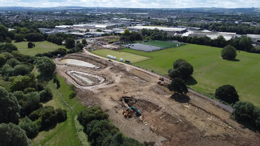 Swindon Cycle Track Build