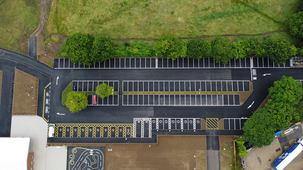 Swindon Cycle Track Car Park