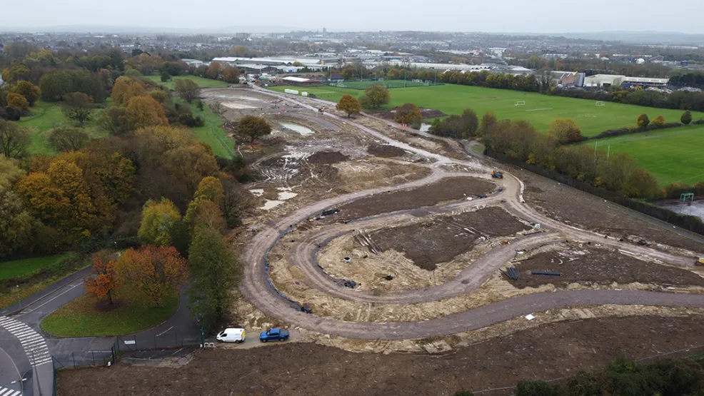 Swindon Cycle Track Landscaping