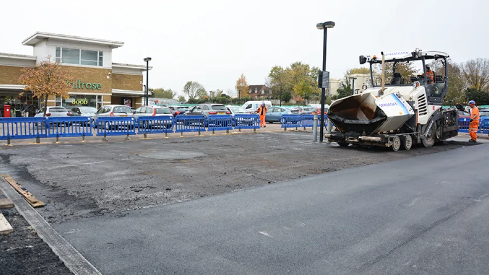 Waitrose Car Park South Harrow Surfacing