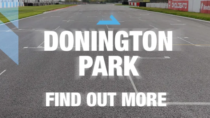 Find out more about Donington Park banner