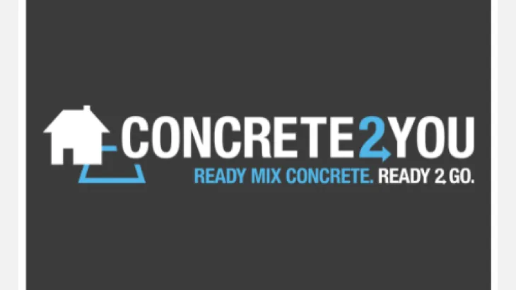 logo for concrete2you company