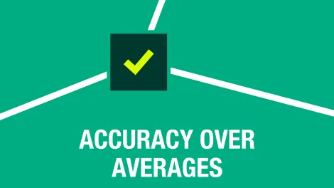 Accuracy over averages carbon tool report