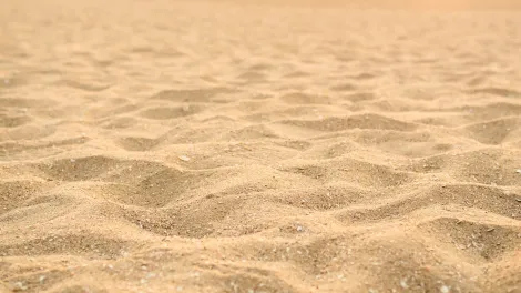 Sand stretching into the distance