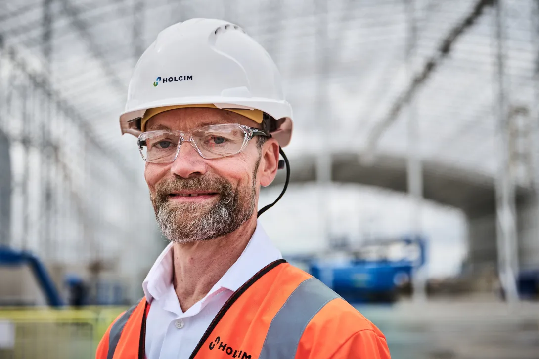 Jan-Willem Verkaik, Holcim UK's new CCUS Project Director
