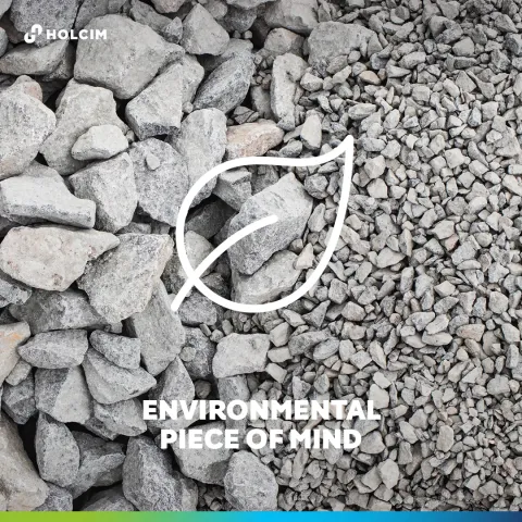 Aggregates of different sizes